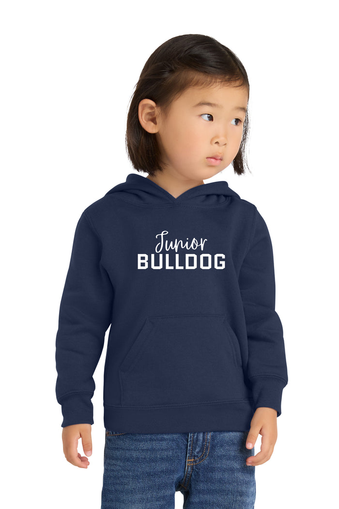 The Citadel, Junior Bulldog, Port & Co™ Toddler Core Fleece Pullover Hooded Sweatshirt - Navy