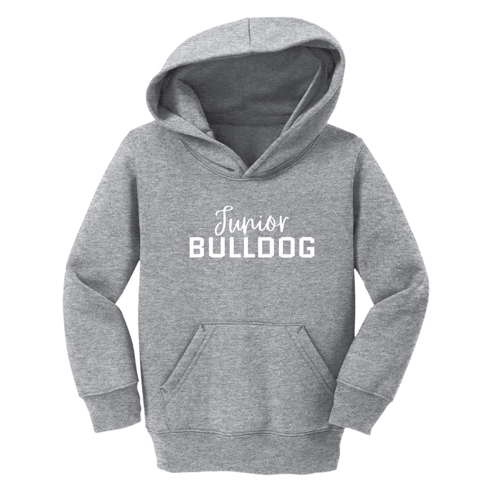 The Citadel, Junior Bulldog, Port & Co™ Toddler Core Fleece Pullover Hooded Sweatshirt - Gray
