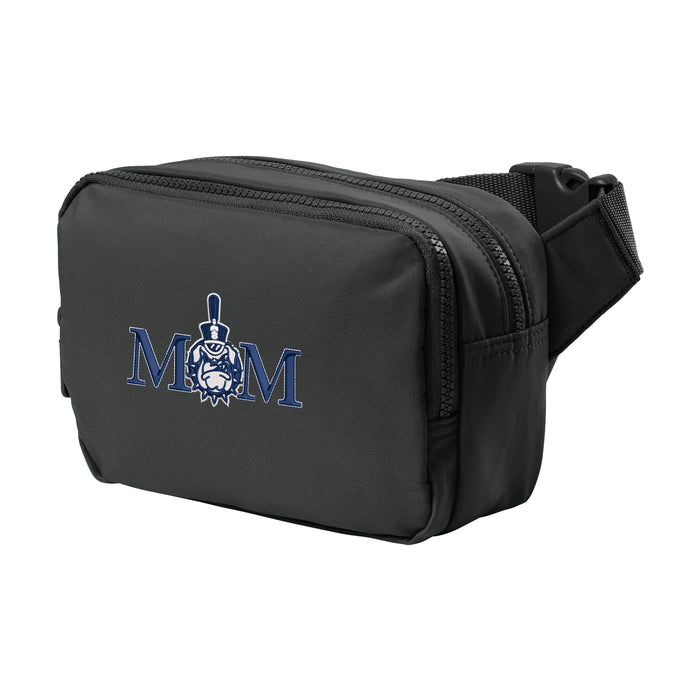 The Citadel, Mom Spike, Port Authority® Matte Dual-Compartment Crossbody - Black