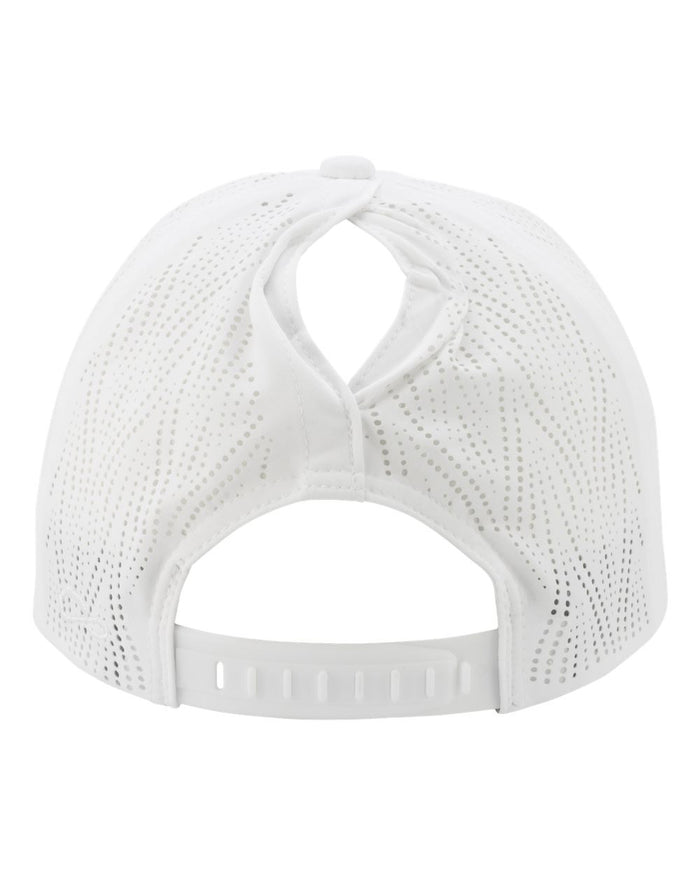 The Citadel, Mom Spike, Women's Perforated Performance Cap White
