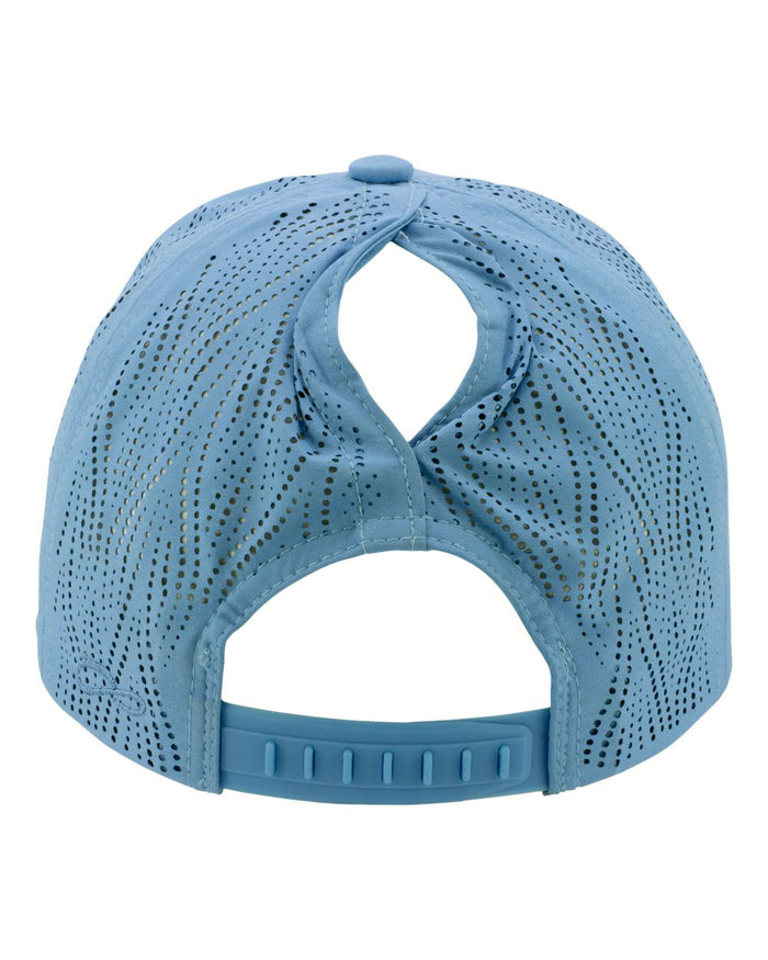 The Citadel, Mom Spike, Women's Perforated Performance Cap Carolina Blue