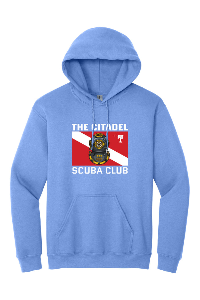 The Citadel, Scuba Logo, Club Sports - Scuba,  Heavy Blend™ Hooded Sweatshirt