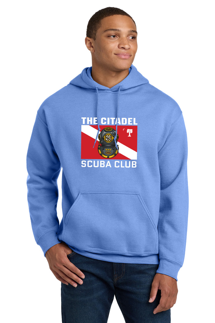 The Citadel, Scuba Logo, Club Sports - Scuba,  Heavy Blend™ Hooded Sweatshirt