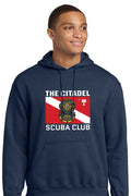 The Citadel, Scuba Logo, Club Sports - Scuba,  Heavy Blend™ Hooded Sweatshirt