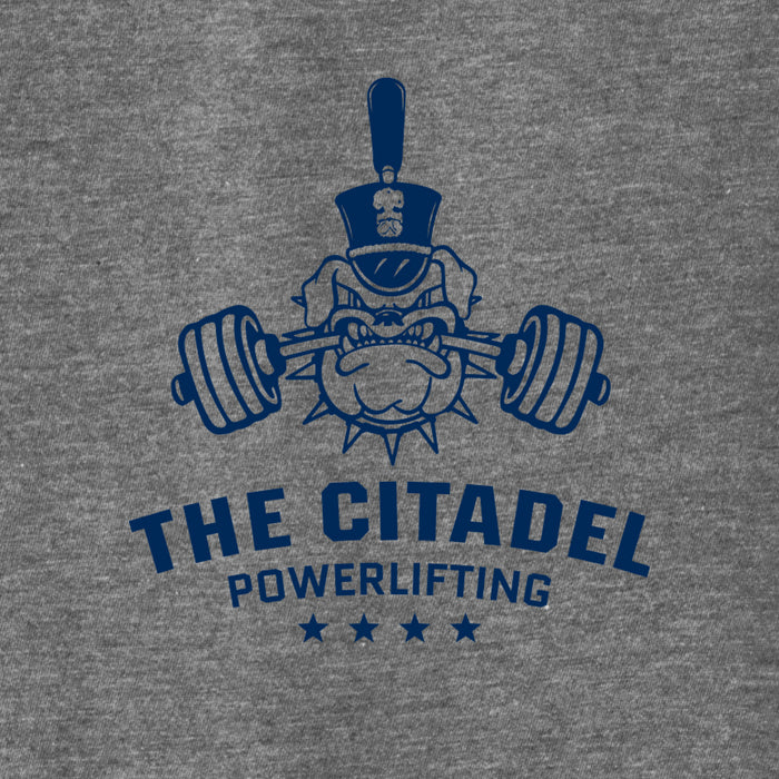 The Citadel, Spike - Powerlifting, District ® V.I.T. ™ Muscle Tank- Grey