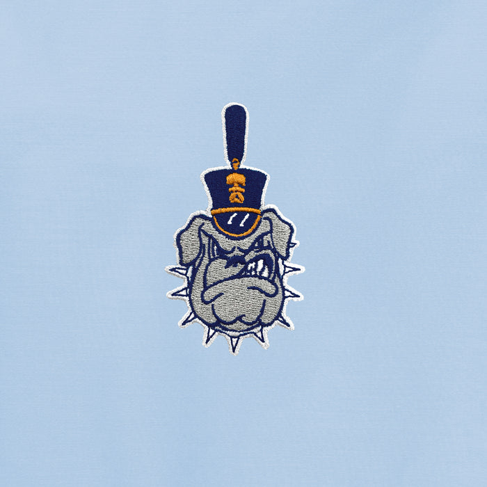 The Citadel, Spike Logo, Brooks Brothers® Wrinkle-Free Stretch Pinpoint Shirt - Newport Blue