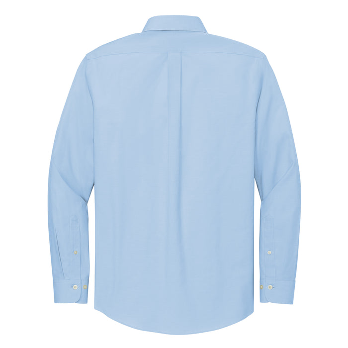 The Citadel, Spike Logo, Brooks Brothers® Wrinkle-Free Stretch Pinpoint Shirt - Newport Blue