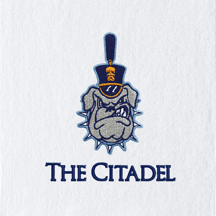 The Citadel, Spike Logo, Port Authority ® Grommeted Hemmed Towel - White