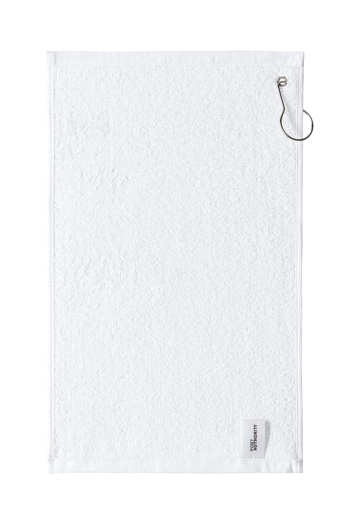 The Citadel, Spike Logo, Port Authority ® Grommeted Hemmed Towel - White