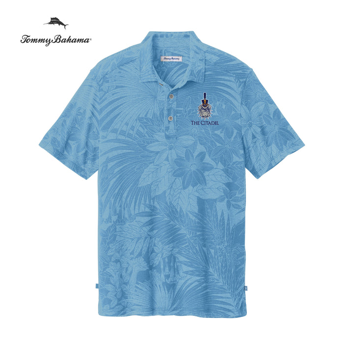 The Citadel, Spike Logo, Tommy Bahama® Santiago Paradise Polo - Chambray