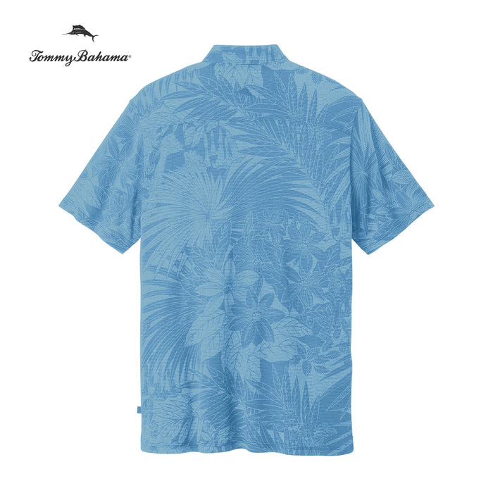 The Citadel, Spike Logo, Tommy Bahama® Santiago Paradise Polo - Chambray- back
