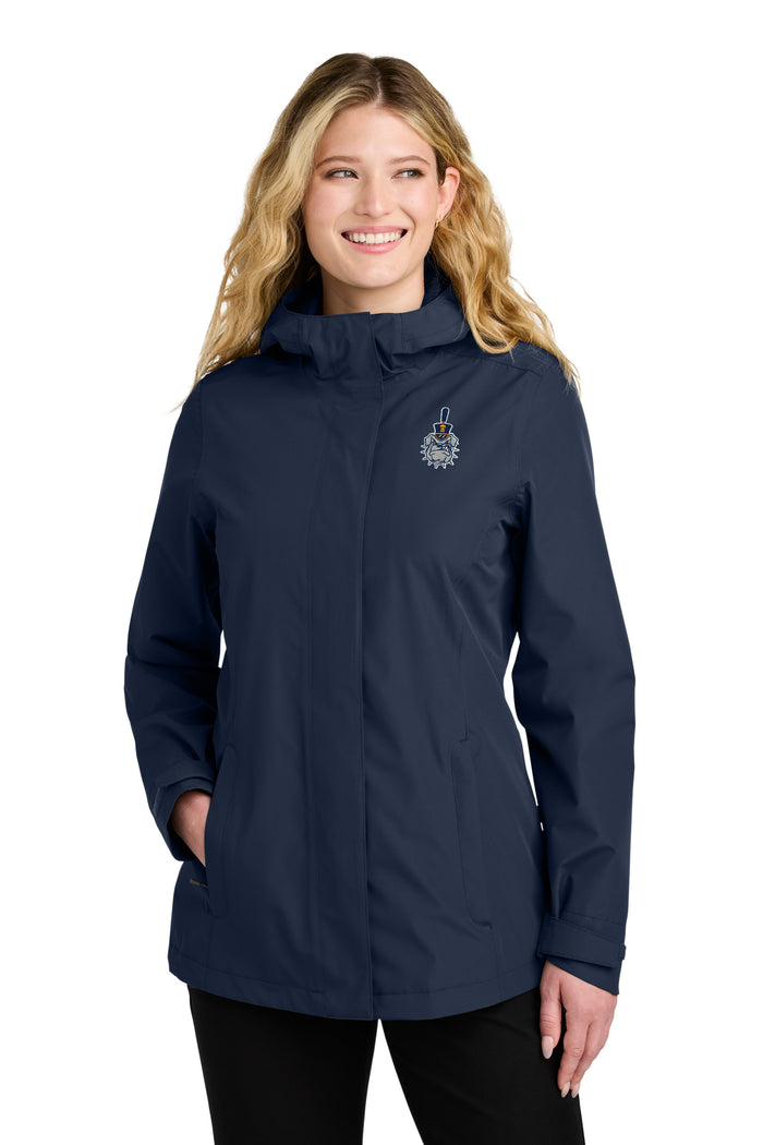 The Citadel, Spike, Port Authority® Women’s C-FREE® Rain Jacket- Navy