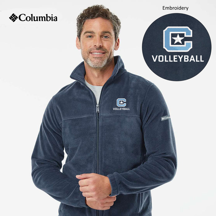 The Citadel, Sport - Volleyball, Columbia - Steens Mountain™ Full Zip 2.0 Jacket- Navy