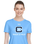The Citadel, Club Sport - Track & Field, Under Armour Ladies' Team Tech T-Shirt- Carolina Blue