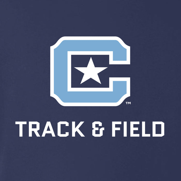 The Citadel, Club Sport - Track & Field,  Under Armour Men's Team Tech T-Shirt- Navy