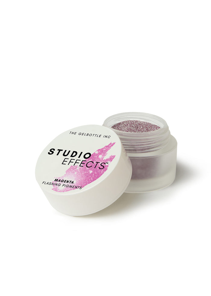 The GelBottle Magenta Flashing Pigment