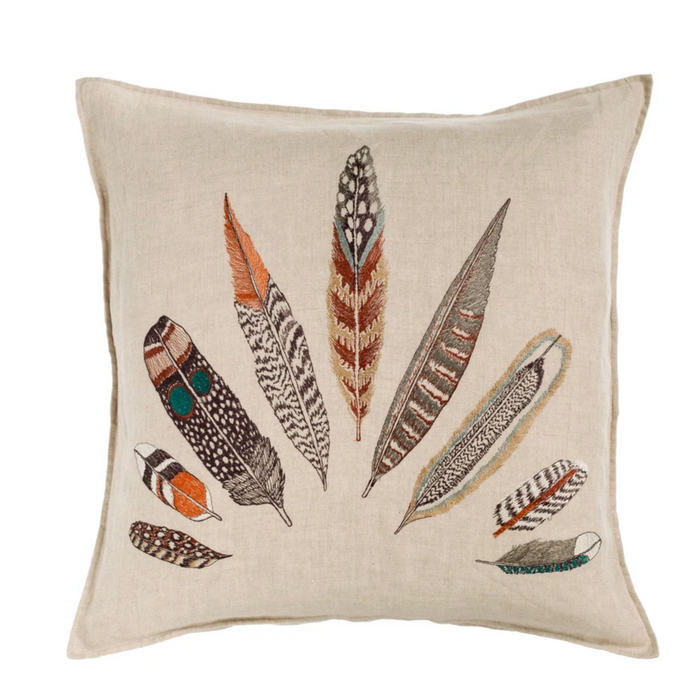 Throw Pillow (Plumes Fan)