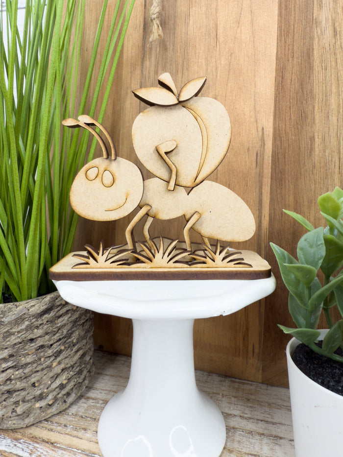 Tiny Ant with Peach Sitter DIY Kit