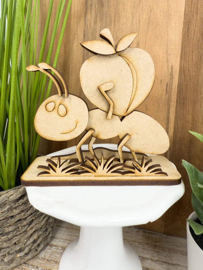 Tiny Ant with Peach Sitter DIY Kit