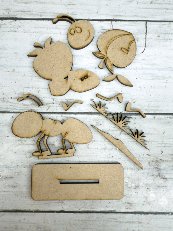 Tiny Ant with Peach Sitter DIY Kit