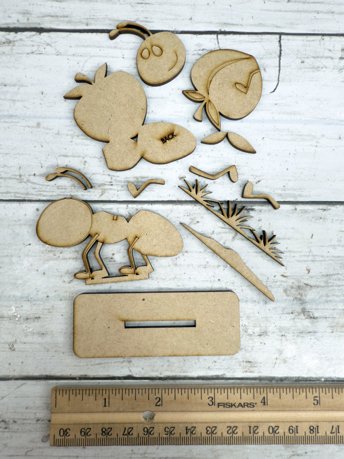 Tiny Ant with Peach Sitter DIY Kit