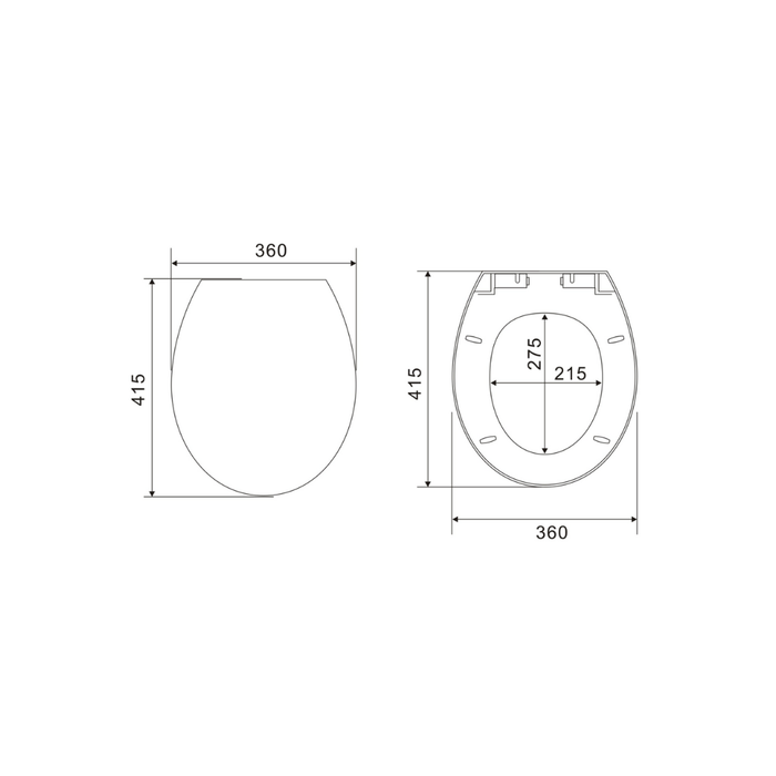 Toilet  Seat Cover For KDK024, KDK029