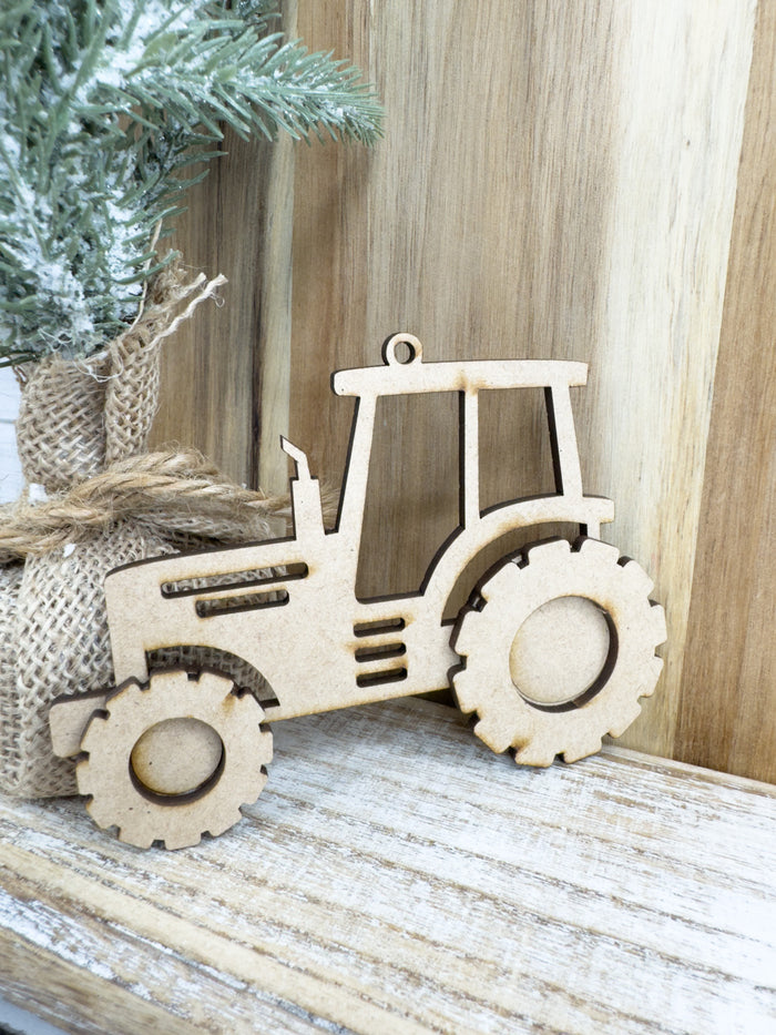 Tractor Ornament DIY Kit