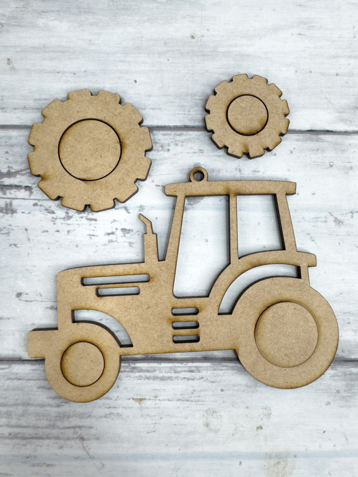 Tractor Ornament DIY Kit