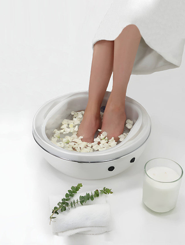Trio Foot Spa - in White w/ Heat & Vibration Belava
