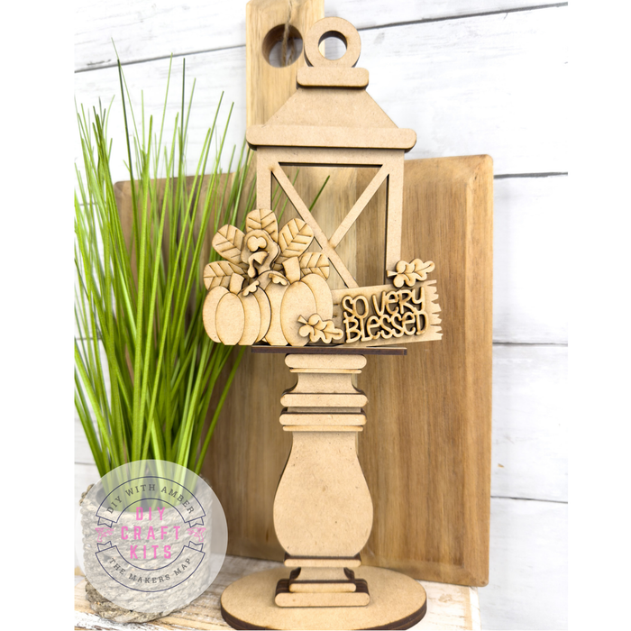 Turkey Pumpkin Blessed Add on Insert