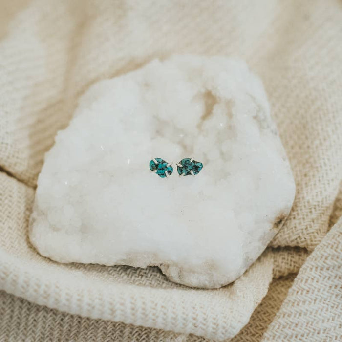 Turquoise Chela Studs