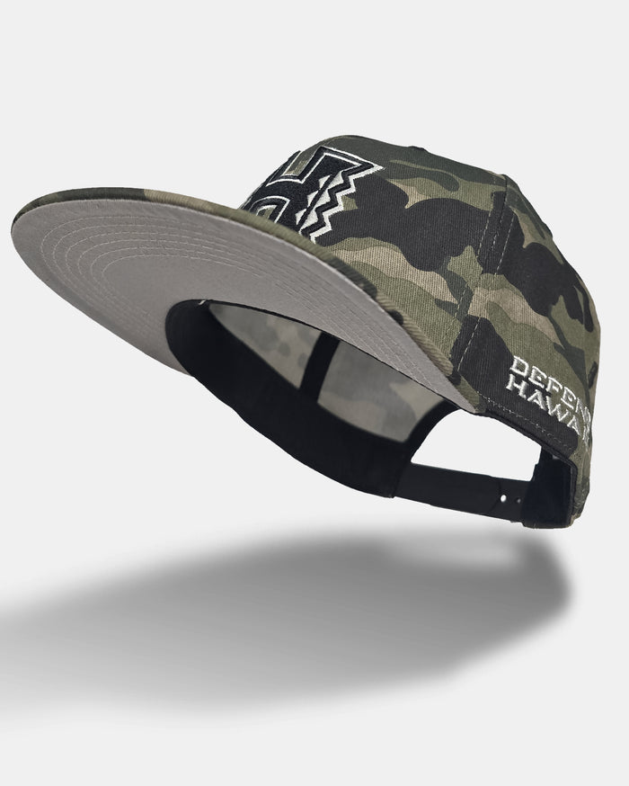 UH MĀNOA Camo Snapback