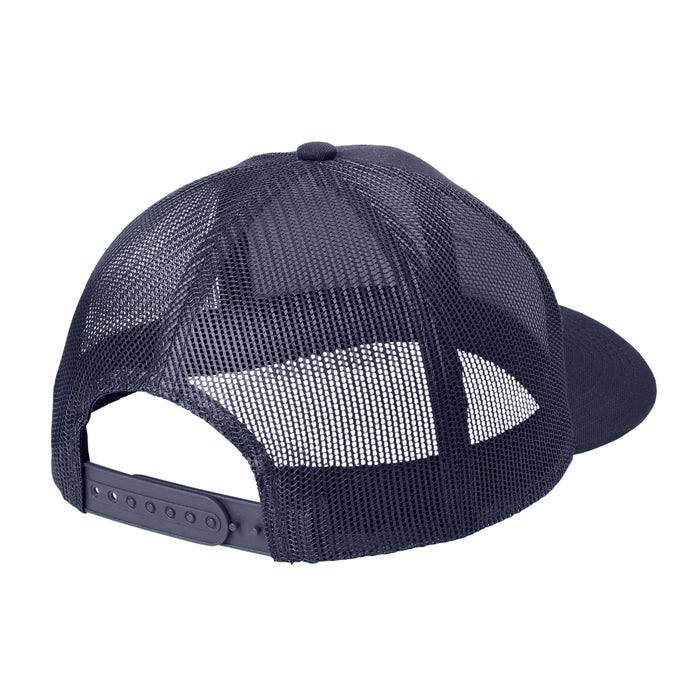 U.S. Flag, Port Authority® Snapback Trucker Cap - Navy