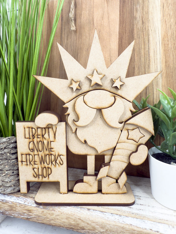 USA & Liberty Gnome PAIR DIY Kit