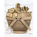 Valentine's Day Love Letters Slot Insert for Interchangeable bases DIY Kit