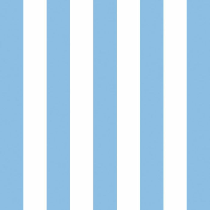 Vertical Stripes, sky blue (L4) • Lunch Napkin