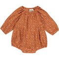 Vignette - Daisy bubble in pumpkin floral: 18-24m