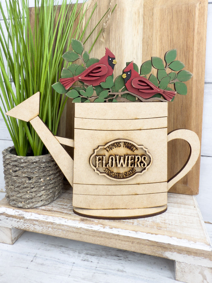 Watering Can Sitter Interchangeable Base DIY Kit