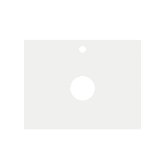 600*460*20mm (with centre waste and tap hole)