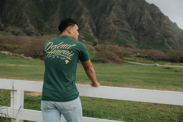 WILDSTYLE 'ELUA Dark Tan Ink Tee